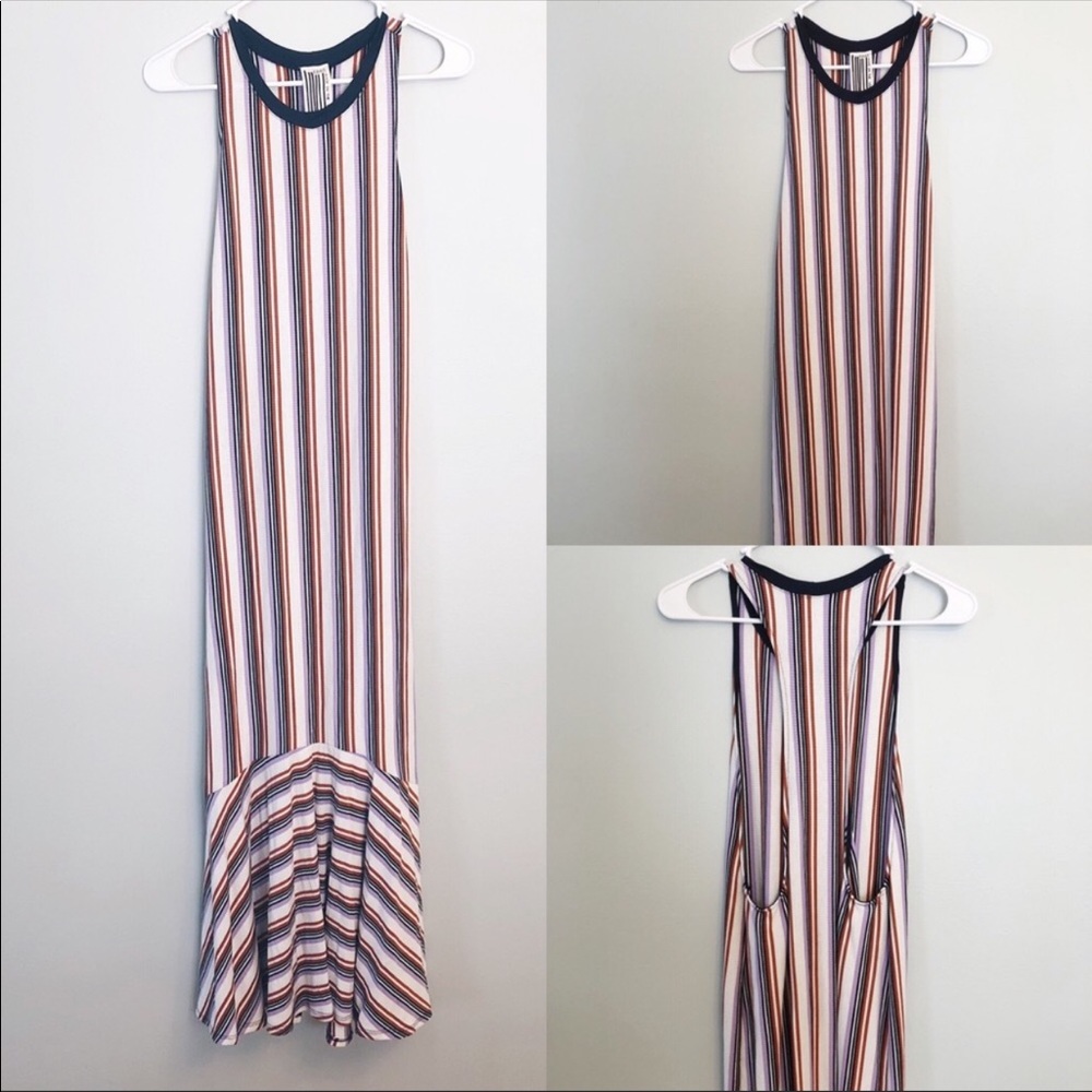 RARE Free People Maxi Boho Striped Summer Dress